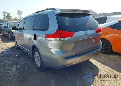 2014 Toyota Sienna Xle V6 8 Passenger from USA, damaged, VIN 5TDYK3DC1ES423578